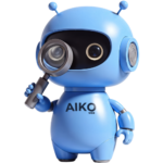 aiko com lupa